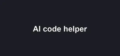 AI Code Helper