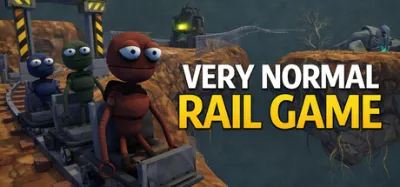 very normal rail game is now available on Steam