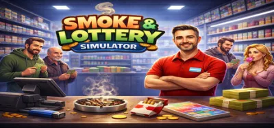 Smoke & Lottery Simulator is now available on Steam